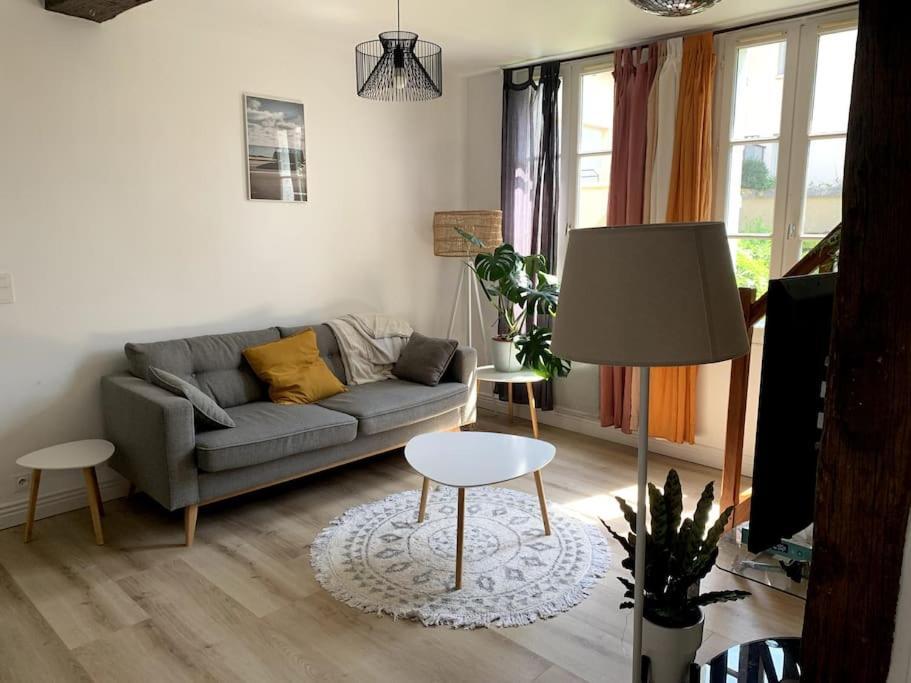 Superbe Duplex Centre-Ville Avec Parking Gratuit Auxerre Buitenkant foto